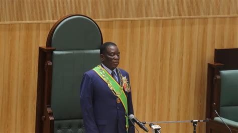 Zimbabwe’s opposition boycotts president’s 1st State of the Nation speech since disputed election